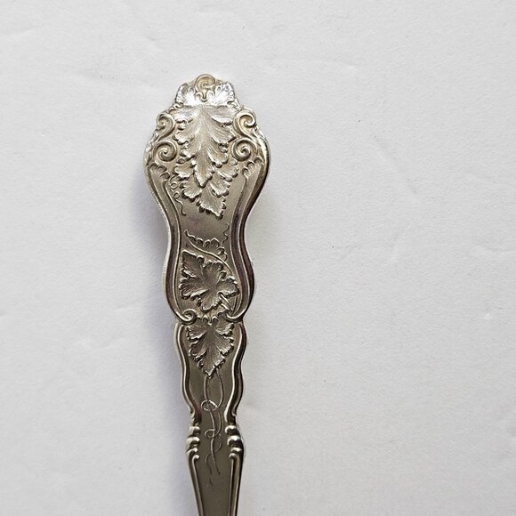 Antique Moselle Tablespoon Intl. Silver 1906 Silverplate Set of 5 Teaspoons - Picture 10 of 12